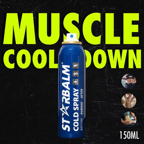 STARBALM Cold Spray (150 ml) – Instant Cooling Relief for Muscle Pain/Fatigue & Sports Injury