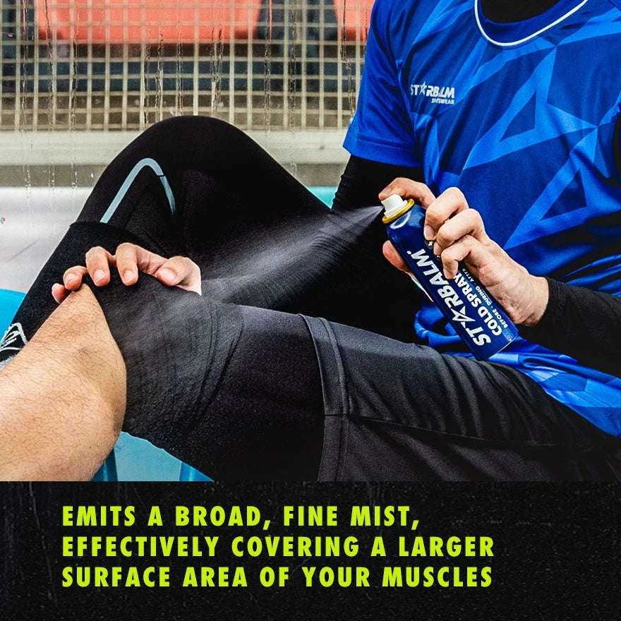 STARBALM Cold Spray (150 ml) – Instant Cooling Relief for Muscle Pain/Fatigue & Sports Injury