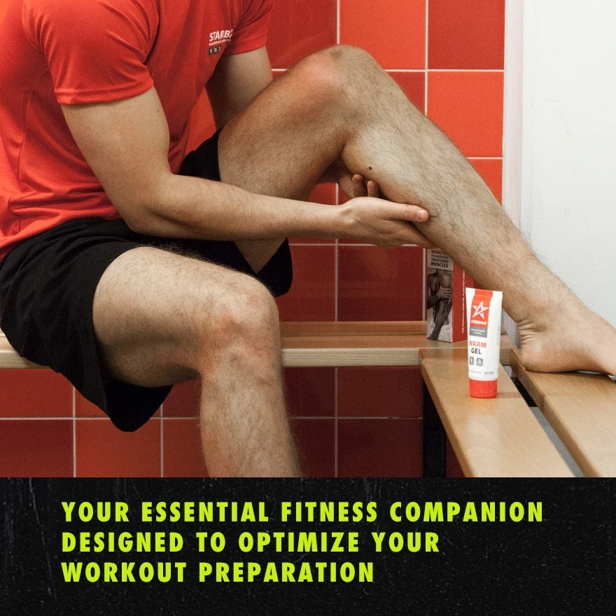 STARBALM Warm Gel 100ml | Muscle Warm Up & Recovery Gel for Sports, Gym, Running, Cycling, Yoga