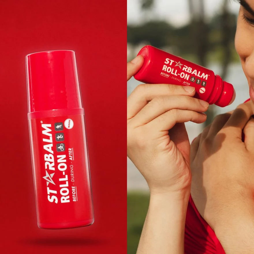 STARBALM Warm Roll-On 75ml | Muscle Pain Relief, Sports Warm-Up & Recovery Balm